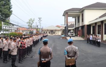 Kapolres Aceh Tengah Pimpin Apel Pengamanan Unjuk Rasa, Tekankan Pendekatan Humanis