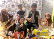 Enam Orang anak yatim dari keluarga Mualaf Di kunjungi Gemantara