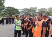 Polres Jepara Gelar Apel Pengamanan Pertandingan BRI Super League Antara Persijap Jepara vs Java United